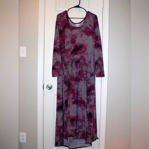 Lula dress 2X empire waist long sleeves
